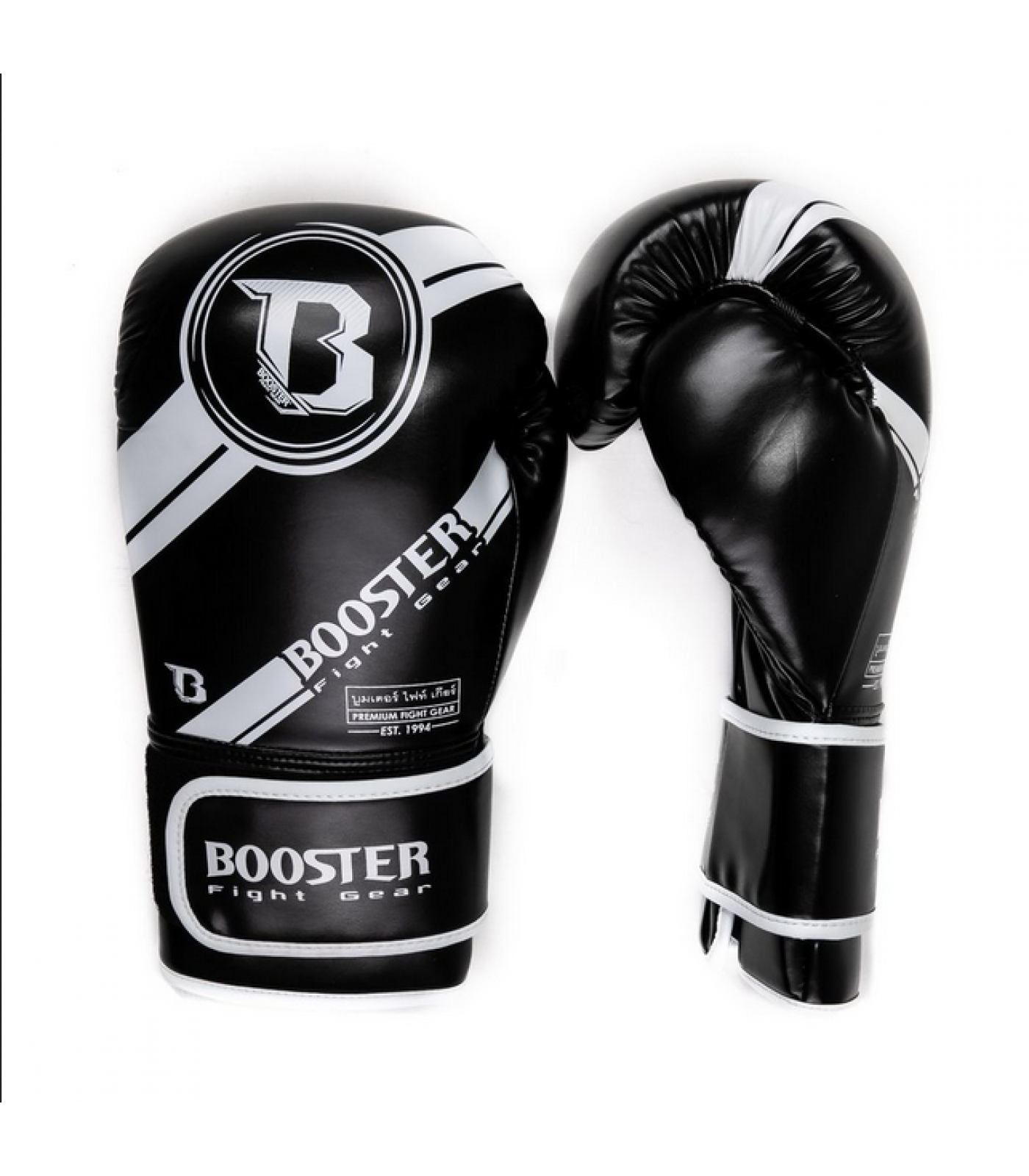 Боксови Ръкавици - Booster- BG PREMIUM STRIKER 1 - Black